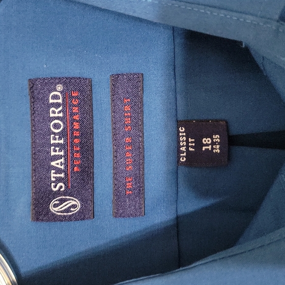 Stafford mens dress shirt - Picture 2 of 8